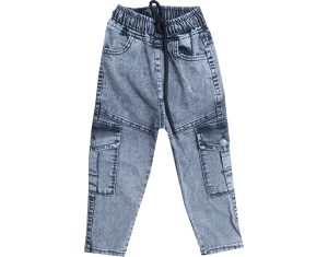 1291 Wholesale Boys' Cargo Jeans For 8-12 Years