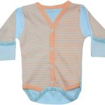 143 Baby Long Sleeve Bodysuits Wholesale 3-9-18M Yelow