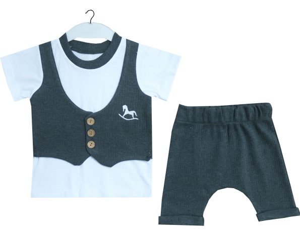 1547 Wholesale Summer Clothing Set For Babies - Baby Suit Set Of 2