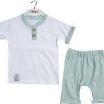 1550 Baby Clothing Suit Set Manufacturer of 2 for 9-12-18 months green
