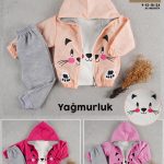 23127 Three-piece Girl Baby Tracksuit for 9-24 months