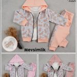 Wholesale Baby Girls 3 Piece Tracksuit Set 9-24 months