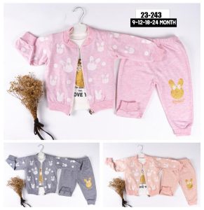Cheap Baby Girls Tracksuit Set 9-24 months