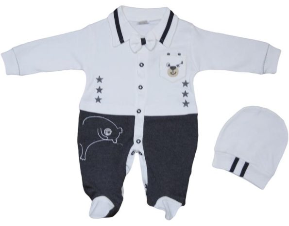 501 Wholesale Baby Romper from Turkish Suppliers 3-9M Black