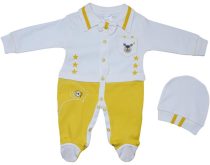 501 Wholesale Baby Romper from Turkish Suppliers 3-9M Yellow