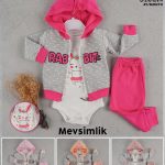 Wholesale Baby Girls Set 3-Piece for 3-6-9 month