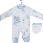 Wholesale Baby Romper Long Sleeve 3-6-9 months Blue