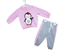 2480 Wholesale Suit Set For Babies of 2 for 9-24M Pink