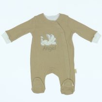Wholesale Newborn Baby Onesie Romper 0-3M Angel Beige