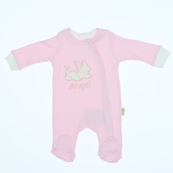 Wholesale Newborn Baby Onesie Romper 0-3M Angel Pink