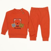 Wholesale Suit Set For Babies of 2 for 9-12-18M Bear Family Red
