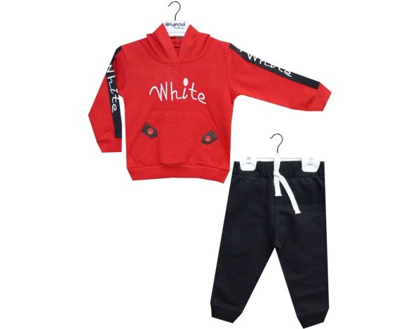 Wholesale Suit Set For Babies of 2 for 9-24M Red