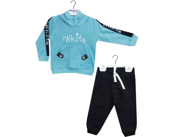 Wholesale Suit Set For Babies of 2 for 9-24M Turquoise