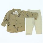 Wholesale-Toddler-3pcs-Set-With-Bow-Tie-6-12M-Brown