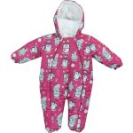 Wholesale Winter Season Baby Astronaut Jumpsuit 6-9-12M fuchsia