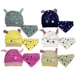 041 Wholesale Baby Scarf and Hat 12 Pcs from Turkey
