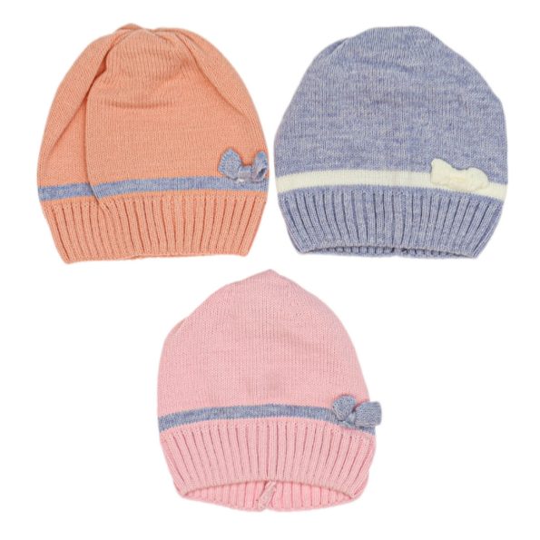 086 Wholesale Babies 12 Piece Knitted Hat