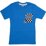 1003 Wholesale Boys Kids T-Shirt 3-7Y Chess Print red