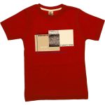 1005 Wholesale Boys Kids T-Shirt 8-12Y Miss The Past Print red