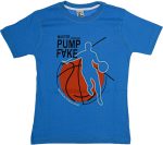 1007 Wholesale Boys Kids T-Shirt 8-12Y Master Pump Fake Print blue