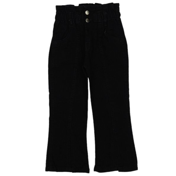 2305 Wholesale Girls Kids Jeans 3-7Y Black