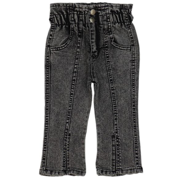 2370 Wholesale Girls Kids Jeans 1-4Y Grey