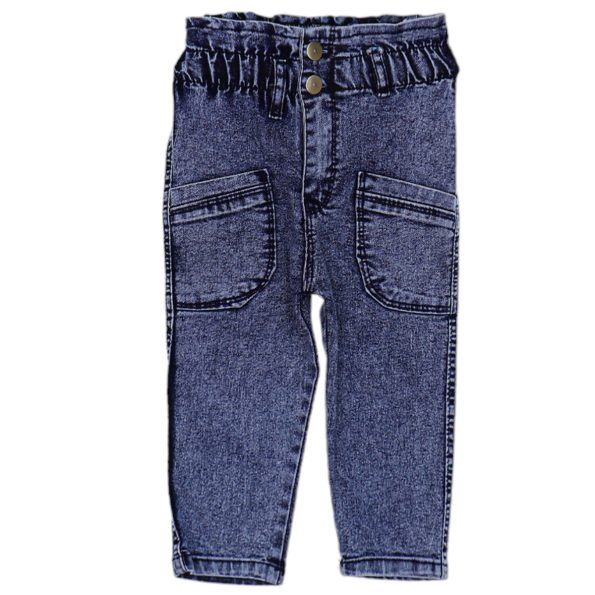 2390 Wholesale Girls Kids Jeans 1 4Y blue