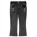 2491 Wholesale Girls Kids Jeans 8-12Y Grey
