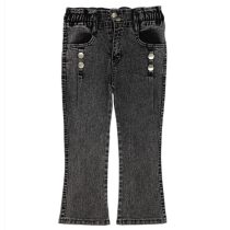 2491 Wholesale Girls Kids Jeans 8-12Y Grey