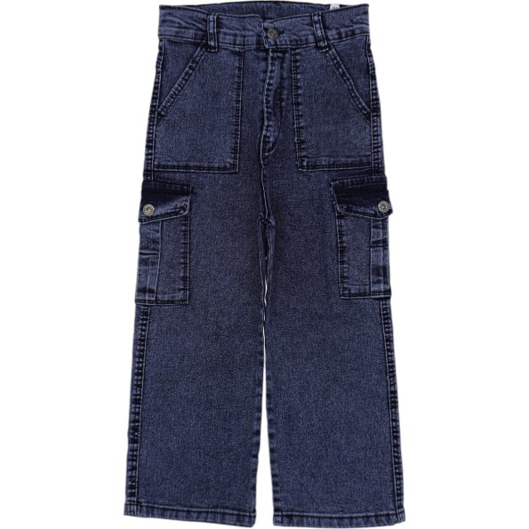 2505 Wholesale Girls Kids Jeans 6-10Y Blue