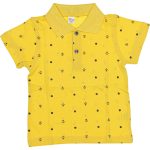 6609 Wholesale Standard Fit Polo Collar Boys T-Shirt 2-5Y Green