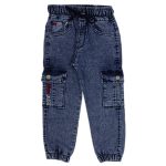 Buy Online Wholesale Boys Kids Jeans 8-12Y Cargo Pocket blue