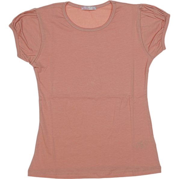 Wholesale Quality Summer Season T-Shirt for Girls Kids for 13-16Y Pink