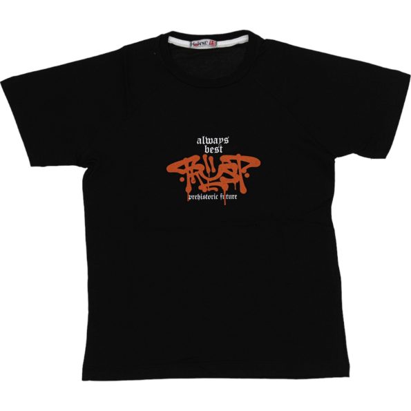 Wholesale T-Shirt for Boys Kids for 9-12Y Always Best Print Black