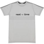Wholesale T-Shirt for Boys Kids for 9-12Y Next Time Print Grey