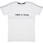 Wholesale T-Shirt for Boys Kids for 9-12Y Next Time Print Grey