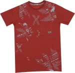 Wholesale T-Shirt for Boys Kids for 9-12Y With Pocket Blue