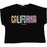 Wholesale T-Shirt for Girls Kids for 9-12Y California Print White