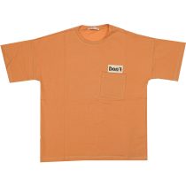 Wholesale T-Shirt for Girls Kids for 9-12Y Dont Print Orange