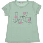 Wholesale T-Shirt for Toddler Girls for 5-8Y Joyful Embroidery Purple