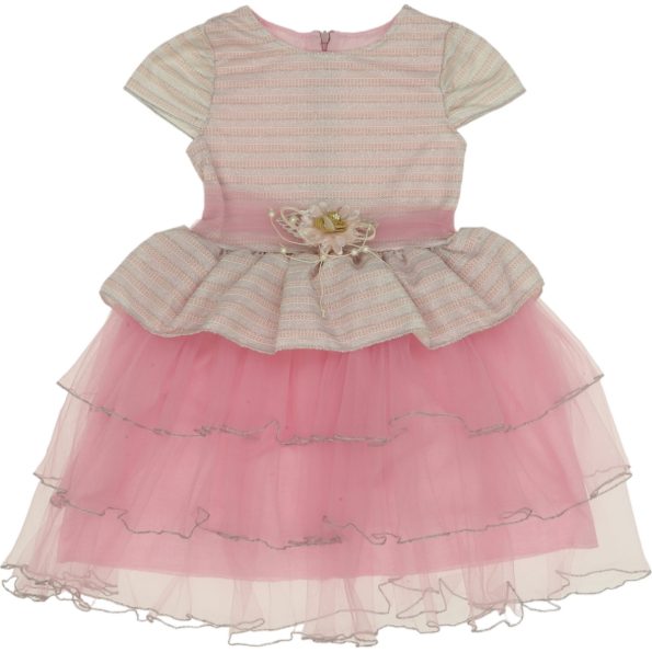 006 Wholesale Girls Kids Dress 5-8Y pink