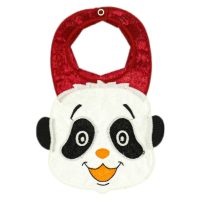 015 Wholesale Baby Panda Bib 3-24M