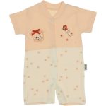 1001 Wholesale Toddler Baby Romper 3-6-9M Teddy Bear and Butterfly Embroidery brown
