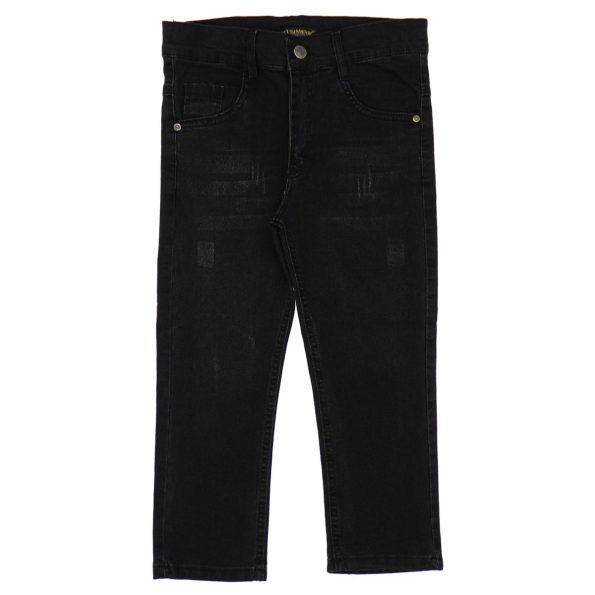 1141 Wholesale Boys Kids Jeans 8-12Y black