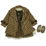 11893 Wholesale Girls 2-Piece BloJacket and Dress Set 6-24M With Shoes model1