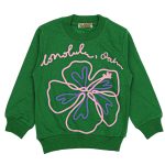 120095 Girls Kids Sweatshirt 8-12Y green