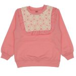 170325 Wholesale Girls Kids Seasonal Sweatshirt 3-12Y green