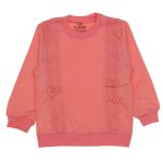 170350 Wholesale Girls Kids Long Sleeve Sweatshirt 3-12Y beige