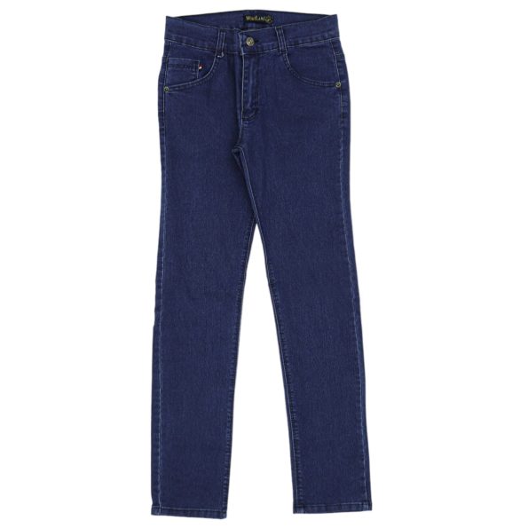 176 Wholesale Boys Kids Jeans 13-17Y navy blue