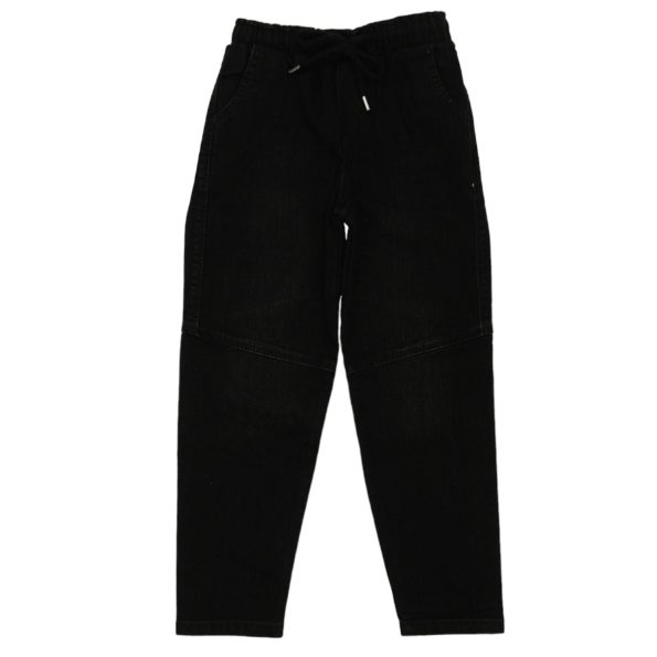 1810-1 Wholesale Boys Kids Jeans 3-7Y black